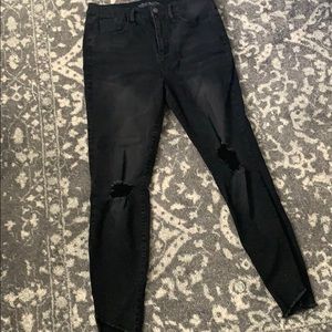 Wild Fable distressed black skinny jean